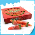 Çilekli meyve aromalı büyük pizza jöle puding ürünleri 