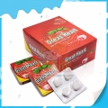 Büyük kalp 4'ü 1 arada çilek aromalı reçel dolgulu sakız 