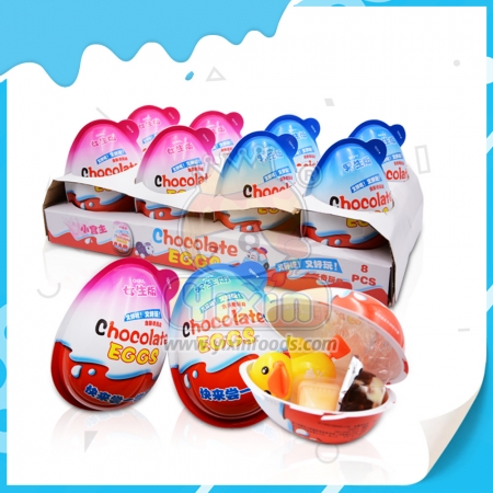 çikolatalı bisküvili yumurta oyuncağı