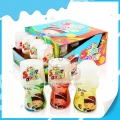 Meyve aromalı 20ml 20 adet şurup rulo kutu ambalaj sprey şeker 
