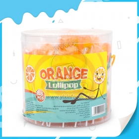 turuncu sert lolipop