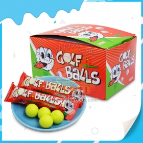 Golf topları sakız şeklinde