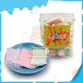Lezzetli 10g çilek aromalı toz şeker kavanozda 