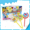 Şekerli komik 20 adet spin küre pokemon çizgi film oyuncağı 
