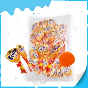 portakal aromalı lolipop
