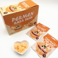 Permen rasa susu portakal aromalı sulu sert şeker 