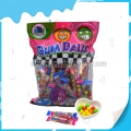 tatlı meyve renkli mini sakız topları 