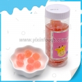 çilek aromalı yumuşak şeker topu 