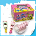 Karikatür tasarım kalpten kalbe 6'sı 1 arada marshmallow lolipop 