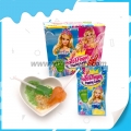 Patlayan şekerli meyve aromalı el ve ayak lolipopu 