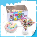 Malva pop mix renk girdap yuvarlak hatmi 