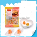 Bireysel paketleme meyveli aromalı mini burger sakızlı şeker 