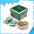 Matcha aromalı fındıklı dolgulu gofret çikolata topu 