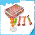 Yeni iyi tat mini top şekli jöle şeker lolipop 