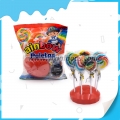 Tatlı gökkuşağı paletas lolipop sert şeker 