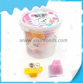 Fıçıda meyveli puding jöle kupası şekeri 