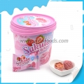sakula çilek aromalı çikolata kaplamalı top 